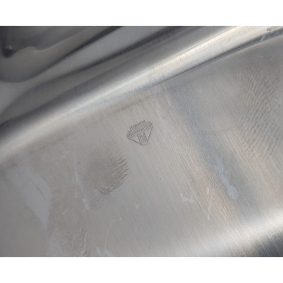 WMF Cromargan Germany 18/8 Stainless Serving Dish Tray Oval Modern Vintage - Picture 8 of 8